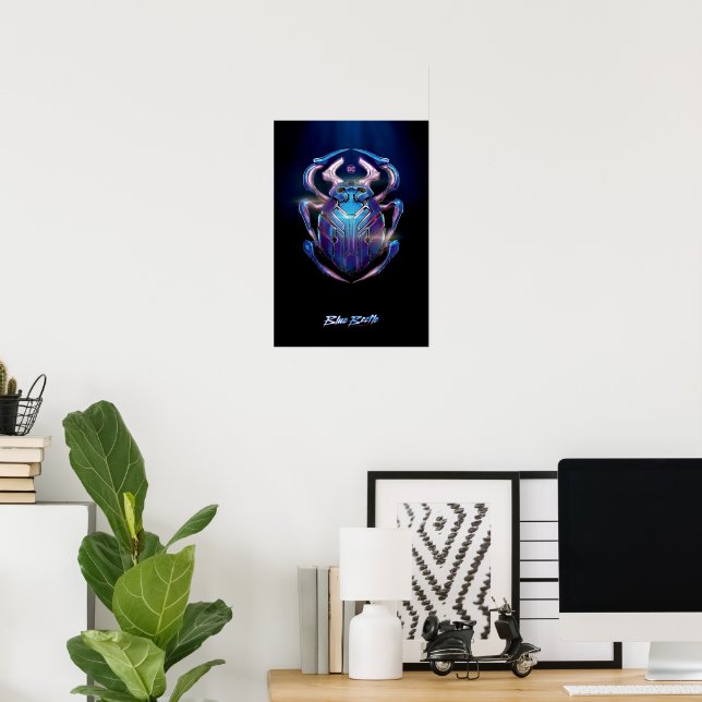 Blue Beetle Scarab Theatrical Poster (Home Office)