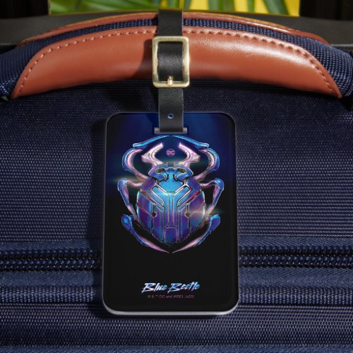 Blue Beetle Scarab Theatrical Poster Luggage Tag