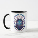 Blue Beetle Scarab Theatrical Poster Mug at Zazzle