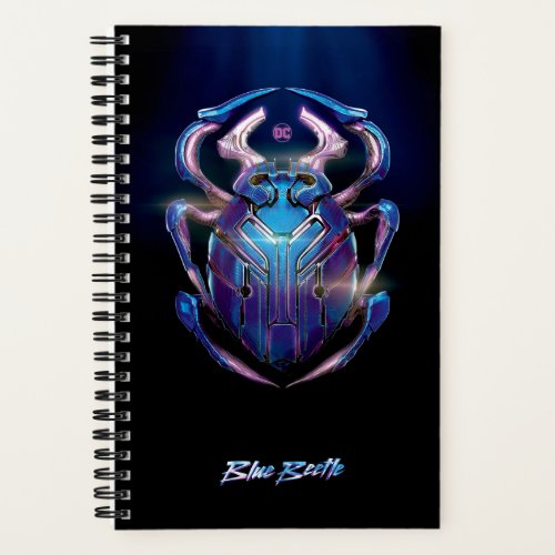 Blue Beetle Scarab Theatrical Poster Notebook