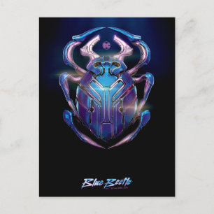 Blue Beetle Scarab Theatrical Poster Postcard