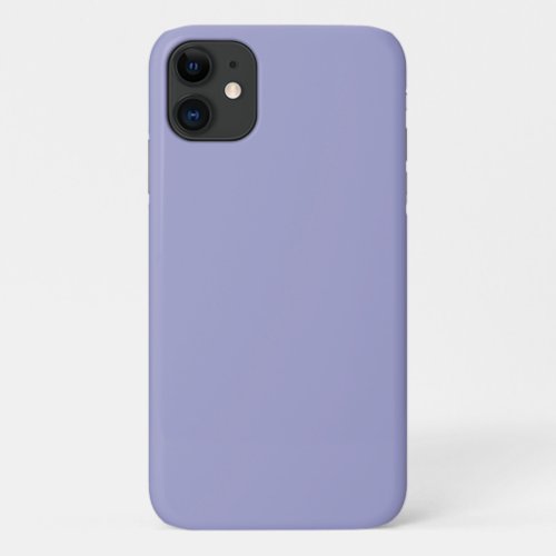 Blue bell solid color  iPhone 11 case