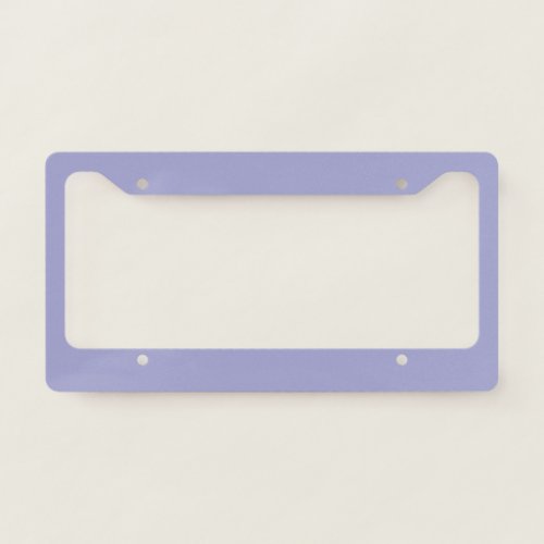 Blue bell solid color  license plate frame