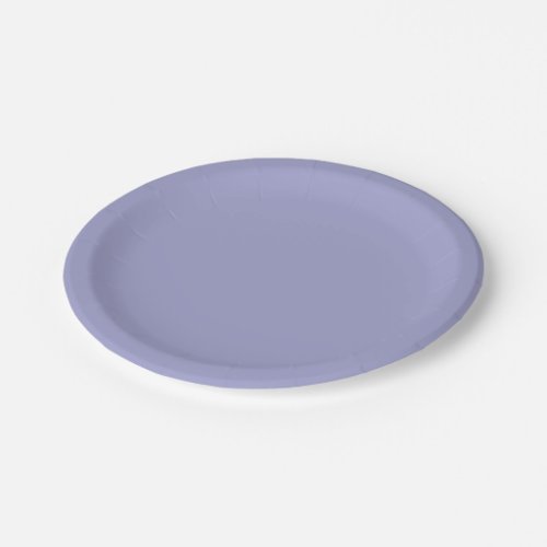 Blue bell solid color  paper plates