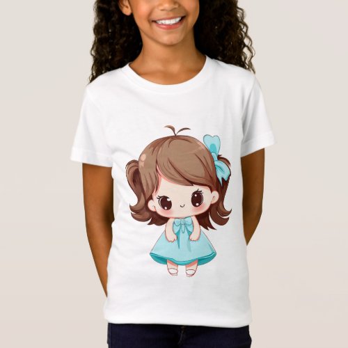 Blue Belle A girl who is belle of the ball T_Shirt