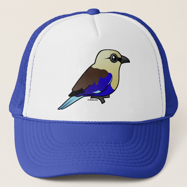 Blue-bellied Roller Trucker Hat (Front)