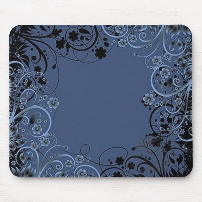 blue bells mouse pad (Front)