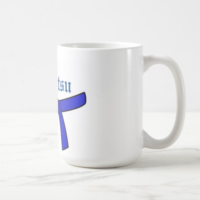 Blue Belt Jiu-Jitsu coffee mug (Right)