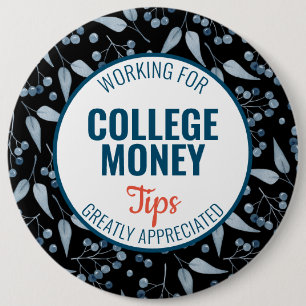 Blue Berries Tips Appreciated   College Money Button