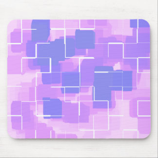 "Blue Berry" Geometric Art Mouse Pad