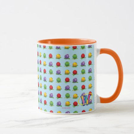 Blue Berry Pattern Mug