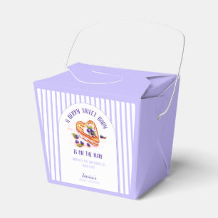 Blue Berry Sweet Fall Baby Shower  Favor Boxes