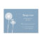 Blue Best Wishes! RSVP