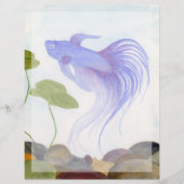 Blue Betta Fish (Front)