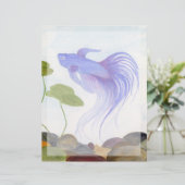 Blue Betta Fish (Standing Front)