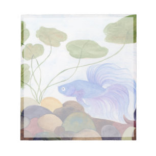 Blue Betta Notepad