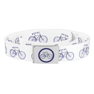 Blue Bike Belt
