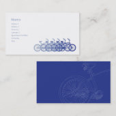 Blue Bike - Business Business Card | Zazzle