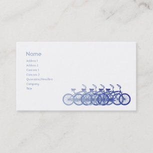 Blue Bike - Business Card