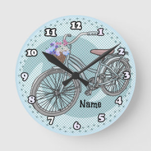 Blue Bike clock