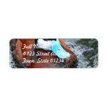 Blue Billed Duck Mailing Label