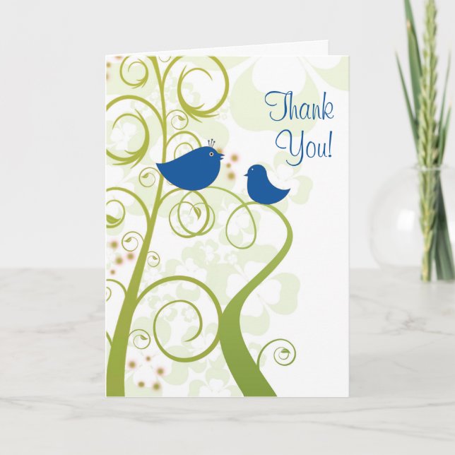 Blue Bird All Ocassion Thank You Note (Front)