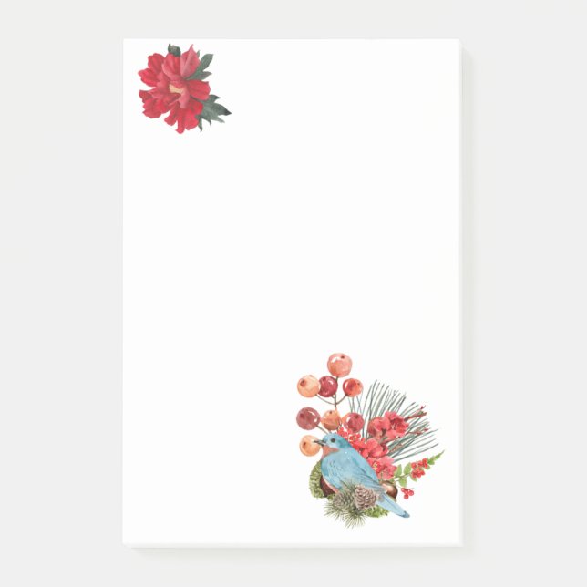 Blue Bird and Cherry Notes (Front)