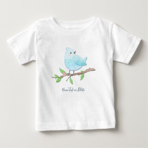 Blue Bird Baby T_Shirt