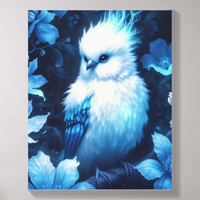 blue bird canvas photo tile  (Front Set)