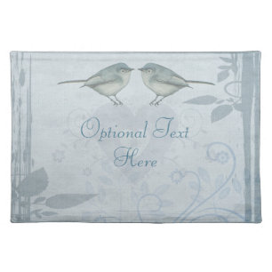 Blue Bird Cloth Placemat