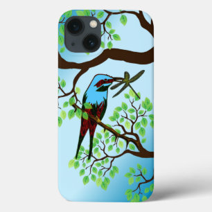 Blue Bird Design iPhone 13 Case