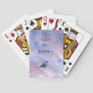Blue Bird "Enjoy the Journey" Poker Cards