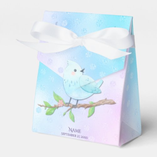 Blue Bird Favor Box