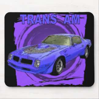 Blue Bird Fire Bird Mouse Pad