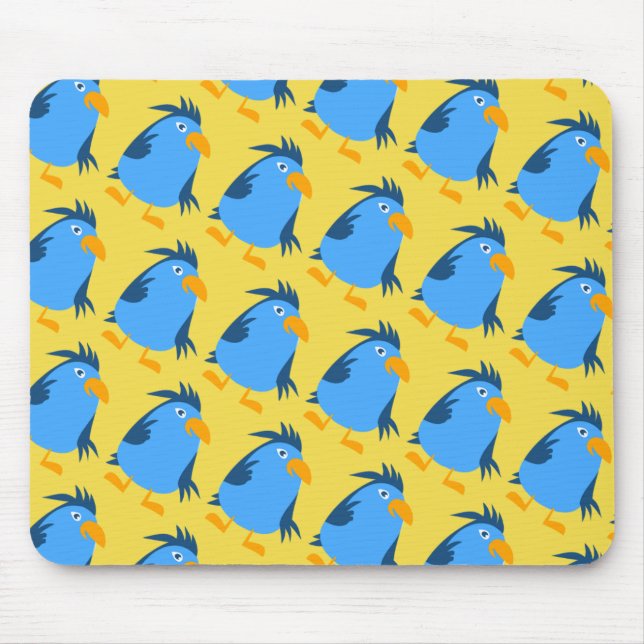 Blue Bird for Kids by storeman. Mouse Pad (Front)