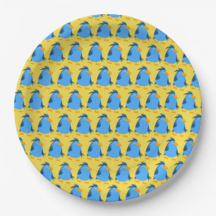 Blue Bird for Kids by storeman. Paper Plates