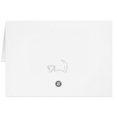 Blue Bird House, Card (Back Horizontal)