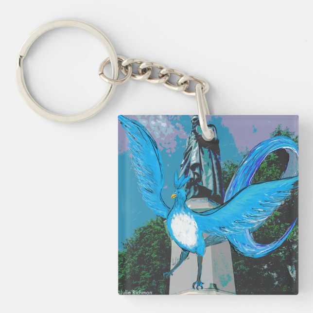 Blue Bird Key Chain (Front)