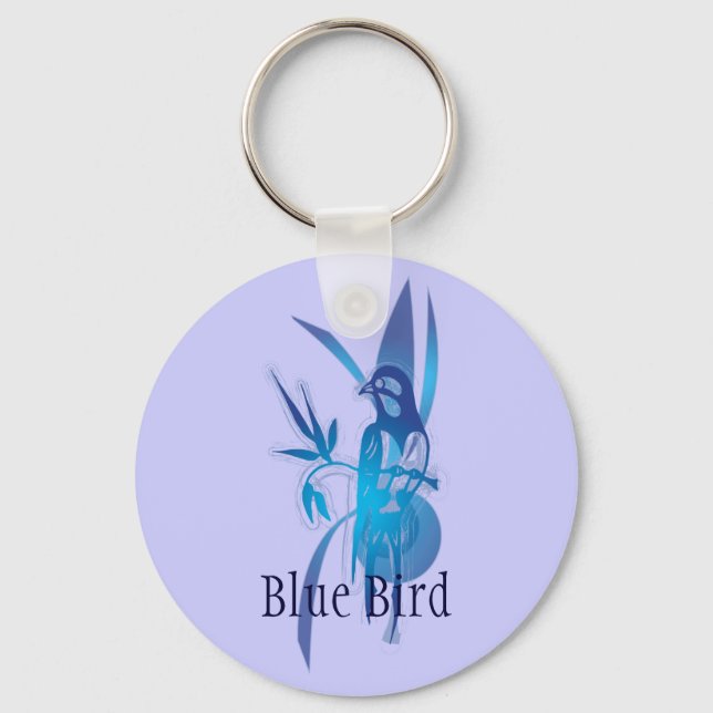 Blue Bird Keychain (Front)