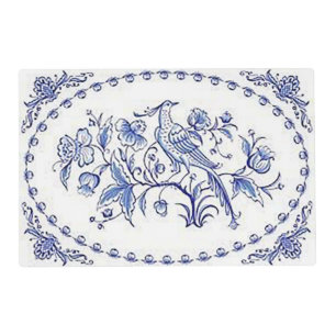 “Blue Bird” Laminated  Placemat