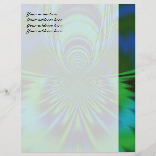 Blue Bird Letterhead Design (Front)