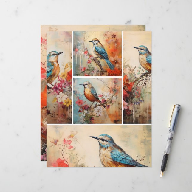 Blue Bird mix (Front/Back In Situ)