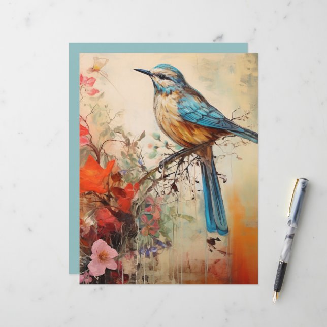 Blue Bird mix (Front/Back In Situ)