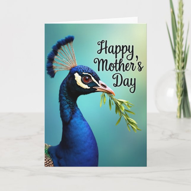 Blue Bird Mothers Day Card (Front)
