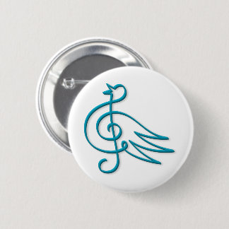 Blue bird music button