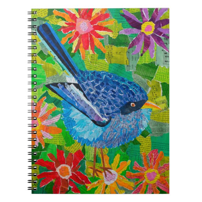 Blue Bird Notebook (Front)