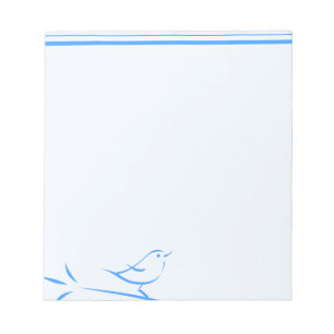 Blue Bird Notepad