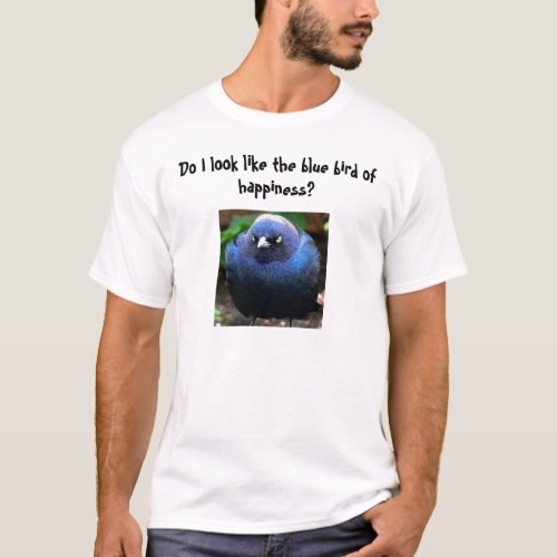 Blue bird of happiness T_Shirt