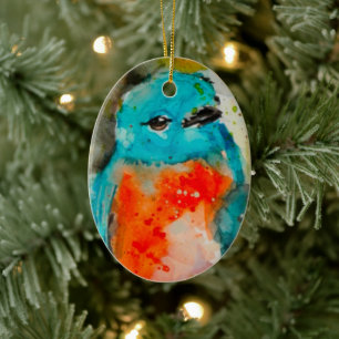 Blue Bird Ornament
