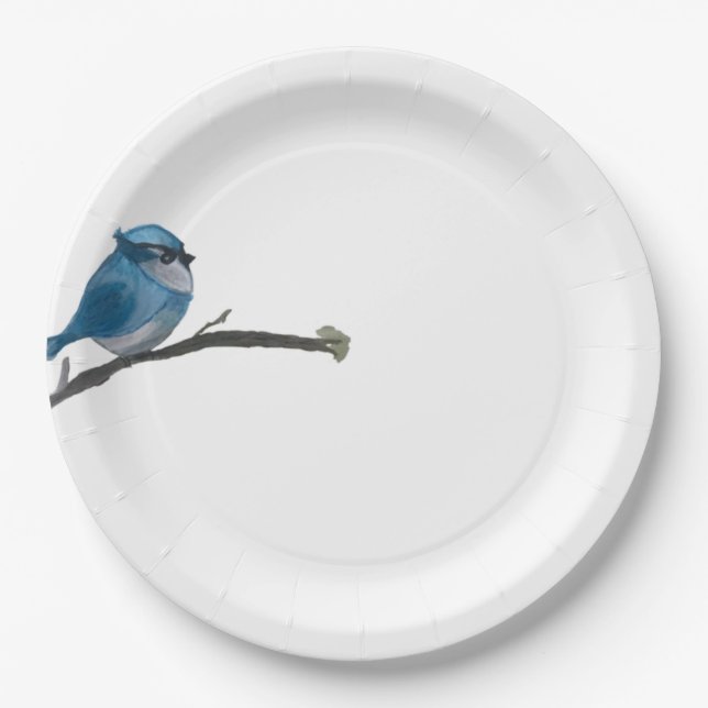 Blue Bird Plate (Front)